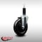 Service Caster 5'' SS Soft Rubber Wheel Swivel 1-1/8'' Expanding Stem Caster SCC-SSEX20S514-SRS-118 - alternate 3